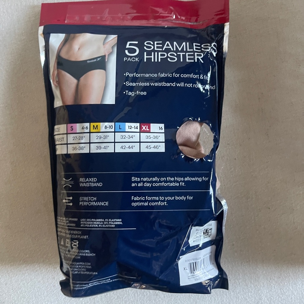 Reebok 5pack Seamless Underwear - Picture 2 of 2